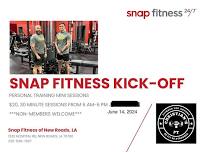 Snap Fitness Kick-Off