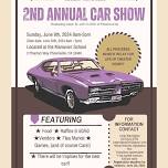 2nd Annual Car Show/Vendor Event