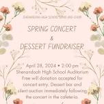 SHS Band and Choir Performance, Dessert and Silent Auction