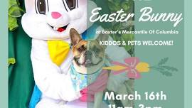 Free Pictures with the Easter Bunny at Baxter’s Mercantile