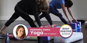 Wednesday Weekly Yoga with Amanda