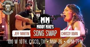 Jeff Martin and Chrissy Doan Song Swap at Muddy Mike's Bar and Grill