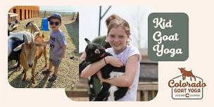 Kid's Goat Yoga and Farm Tour (Ages 4-8)