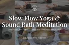 Yoga & Sound Bath Meditation