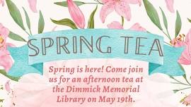 Dimmick Memorial Library Spring Tea