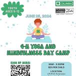 4-H Yoga and Mindfulness Camp