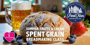 Pond Farm Brewing Summer Fruit & Cream Breadmaking Class