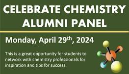 Celebrate Chemistry Alumni Panel