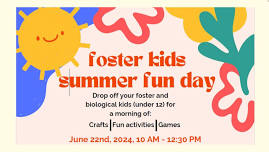 Foster Kids Summer Fun Day