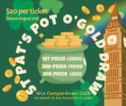 St Patrick’s Pot O”Gold Draw