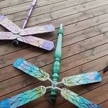 Dragon fly yard art (Cambridge)