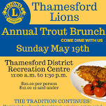 Trout brunch-Thamesford Lions