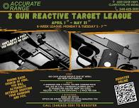 2 Gun Reactive Target League Banquet