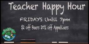 TEACHERS HAPPY HOUR @ Bullfrog Creek Brewing (Valrico)