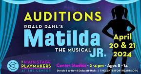 Auditions for Matilda