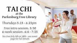 Tai Chi at the Parkesburg Free Library