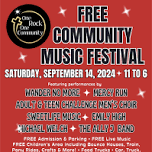 FREE COMMUNITY MUSIC FESTIVAL