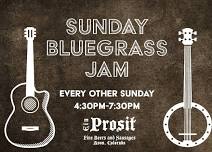 Sunday Bluegrass Jam at Prosit