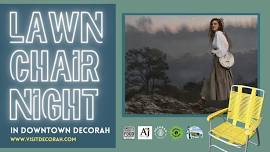 Lawn Chair Night in Downtown Decorah: Kelly Hunt, featuring Beth Watts Nelson