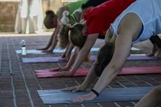 Yoga on the Magnolia Terrace-Happy Hour