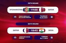 Sixth Round of Asian Qualifiers for the 2026 World Cup and 2027 Asian Cup (Qatar Vs India)