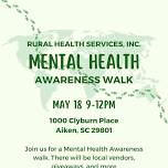 Rural Health Services, Inc. Mental Health Awareness Walk