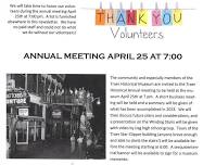 Traer Historical Museum Annual Meeting