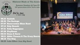 Lake Effect Jazz Big Band at The Acorn - Midwest Made