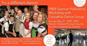 Free Folkdance Workshop