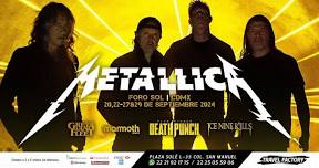 Metallica + Five Finger Death Punch / Tour desde Puebla