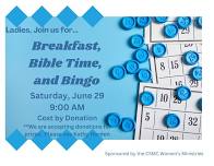 CSMC Women's Ministry Breakfast, Bible Time, and Bingo