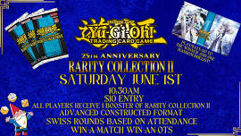 25th Anniversary Rarity Collection II Celebration – Gnome Games Green Bay East – $10