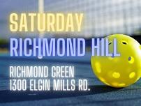 SAT 8:30AM Richmond Hill Green Park for all level