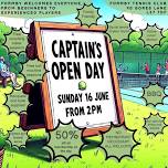 Captain’s Open Day