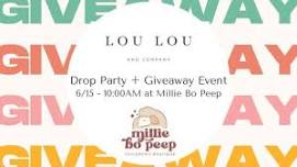 Giveaway Event at Millie Bo Peep!