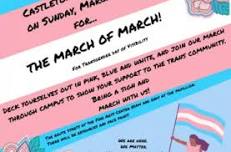 March of March for Transgender Day of Visibility