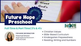 Future Hope Preschool | Enrolling Now!