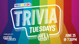 Trivia Tuesdays: Pride Edition