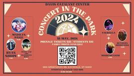 2024 Concert in the Park - Saturday, May 18 - Annual music festival in Davis County!