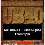 UB40 Tribute