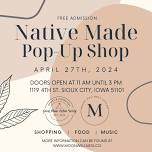 Native Made Pop-Up Shop