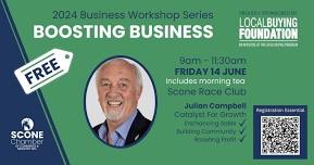 FREE Interactive Business Workshop - Boosting Business