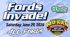 Fords Invade Mo-Kan! Presented by O'Reilly Auto Parts