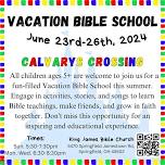 Vacation Bible School - Calvarys Crossing