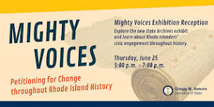 Mighty Voices Exhibition Reception