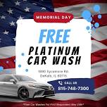 Save The Date! Free Platinum Car Wash for First Responders