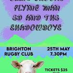 Three bands at Brighton Rugby Club.