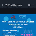 Water Safety Day Event!