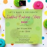 Kiddies Baking & Decorating Class