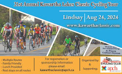 21st Annual Kawartha Lakes Classic Cycling Tour